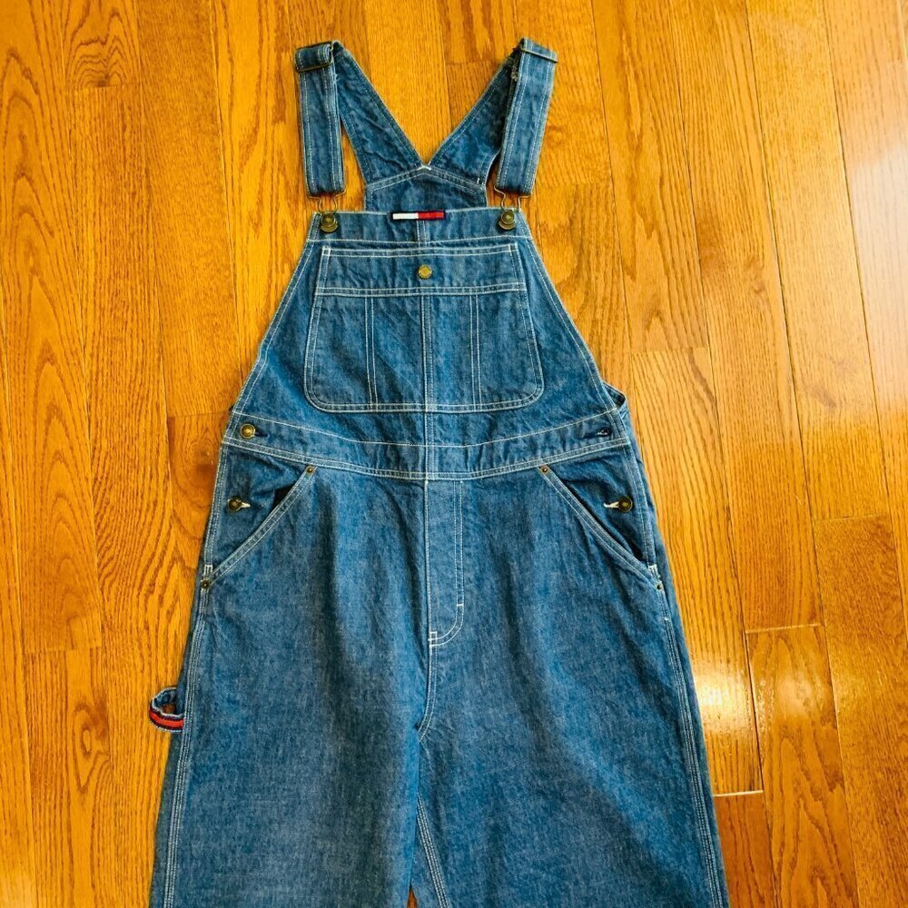 Vintage 90s Tommy Hilfiger Overalls as worn by Aaliyah Street Wear - Picture 10 of 16